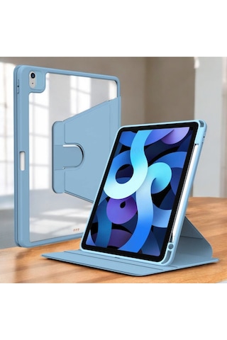 İpad 11 A16 2025 10. Nesil 10.9 Uyumlu Kılıf Kılıf Nayn Dönebilen Standlı Kılıf A3354 A3355 Kapaklı Kılıf