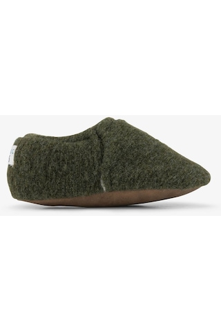 Recycled Woo Wooly Yünlü Haki Barefoot Patik-haki Haki