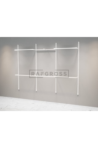 Mağaza Raf Sistemi, Askılık Sistemi, Butik, Mağaza Stand Beyaz