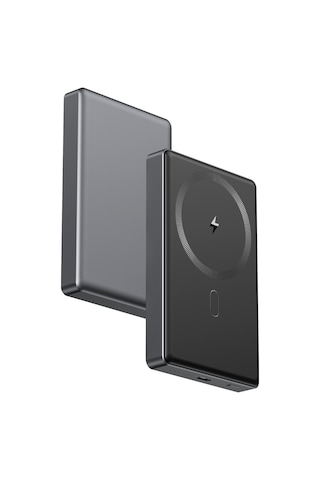 Nettech Nt-pw28 20w + 15w Pd Wireless 15w 10000 Mah Magsafe Powerbank Gri Gri