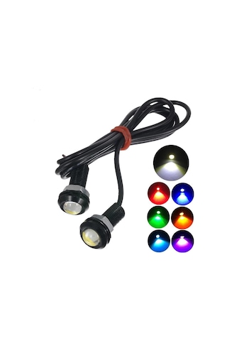 2 Adet Ayna Altı Led Kartal Göz Led Sis Ledi Plaka Aydınlatma Mot 504065732