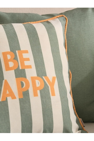 Joyleaf 3'lü Kırlent Kılıf Seti Yeşil