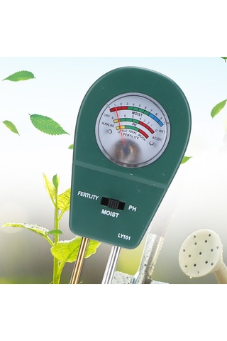 Suofeng Ly101 Toprak Analiz Cihazı - Nem, Ph Ve Gübre Seviyesi Ölçer - Bahçe Bitkileri Ve Tarım İçin Hızlı Doğru Ölçüm