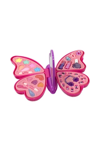 Pretty Pinky Kelebek Makyaj Güzellik Seti Oyuncak Makyaj Seti