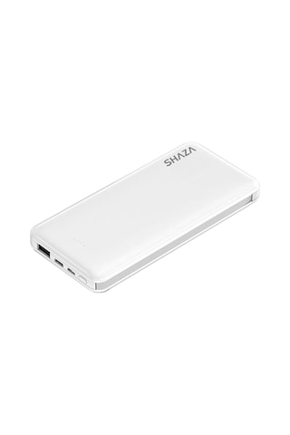 Shaza 10.000 Mah 4in1 Smart Chip Powerbank Beyaz