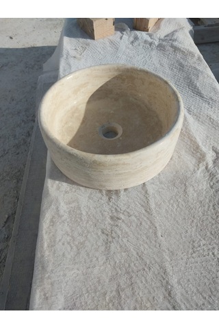 Tiravertan Mermer Lavabo