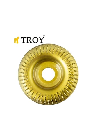 Troy Avuç Taşlama İçin Ahşap Aşındırıcı Törpü Disk 100 mm Toroida