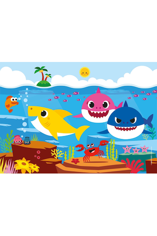 Clementoni 2 X 20 Parça Baby Shark Puzzle