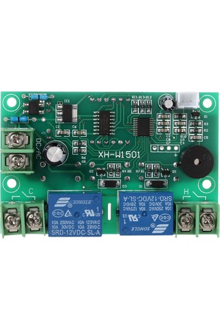 Ayarlanabilir Otomatik Anahtar Termostat 12v Sıcaklık Kontrol Cihazı 2 Kanal Röle Çıkışı Yüksek/düşük Sıcaklık Alarmı