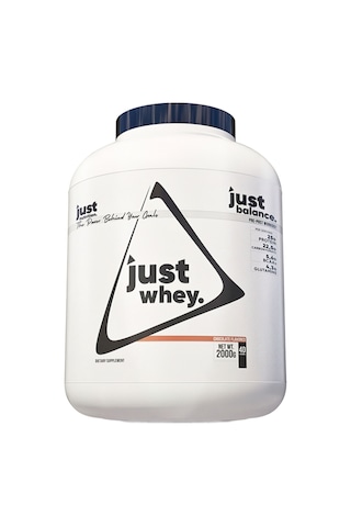 Just Nutrition Whey Protein Tozu + Karbonhidrat 2000 Gr 40 Servis Çikolata + Shaker + Protein Kahve Çikolata Aromalı