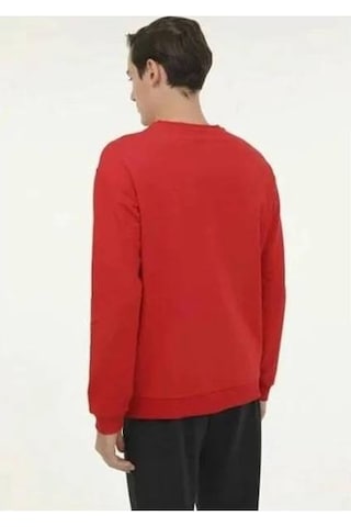 Lumberjack Mb C Neck Sw 5pr Erkek Kırmızı Sweatshirt Sn75 Kırmızı
