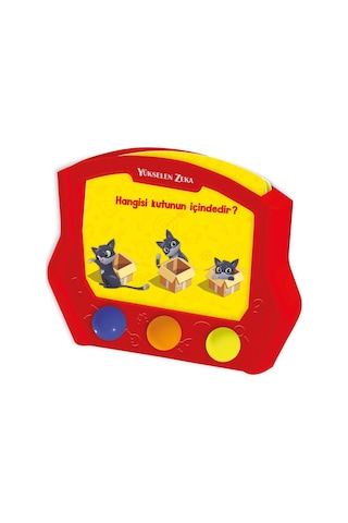 Yükselen Zeka Zeka Kutusu 2-4 Yaş Aktivite Ve Eğitici Oyuncak, Ogrencezekakutusu