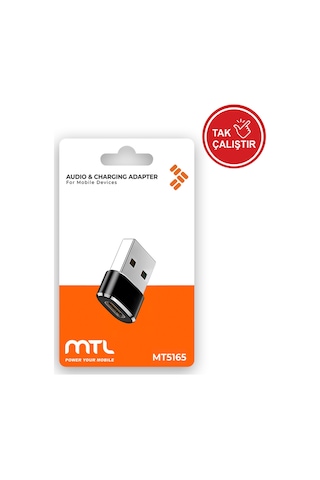 Usb To Type-c Otg Çevirici Adaptör - Hızlı Şarj Ve Data Aktarımı