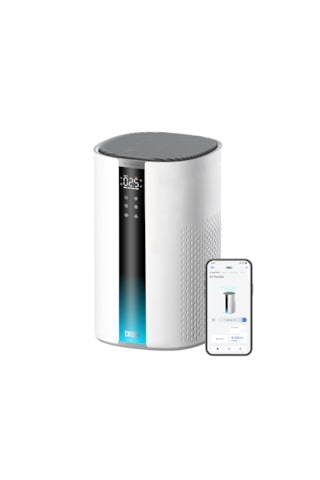 Air Purifier 337s Akıllı Hava Temizleyici, 3 Aşamalı Hepa Filtre, Pm2.5 Sensör, Led Ekran Beyaz