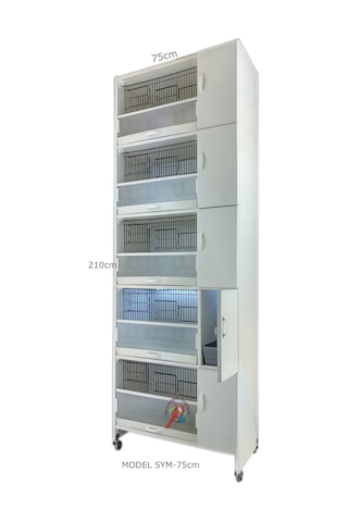 İstanbul Kafes Model 5Y Pvc Kuş Dolabı