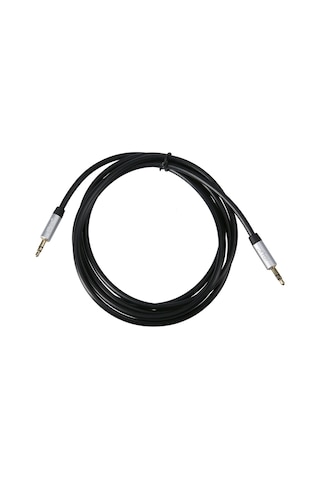 Teltree 3.5mm Altın Kaplı Aux Kablosu, Bilgisayar-telefon Kulaklık Hoparlör Bağlantısı, 2m Siyah, Mavi/gümüş Seçenekli