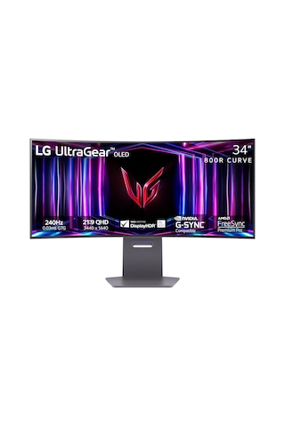 Lg Ultragear Oled 34GS95QE-B 34" WQHD 240 HZ 0.03 Ms Asansör Gaming Monitör