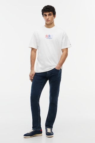 Tommy Hilfiger Scanton Slım Aı4269 Co Erkek Mavi Denim Pantolon - Dm0dm21213
