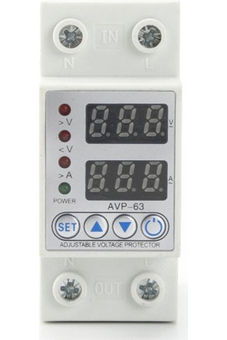 Fortunelane 80a Çift Ekranlı Otomatik Aşırı Akım, Az Gerilim Koruyucu Anahtar, Renkli, Farklı Çok Renkli