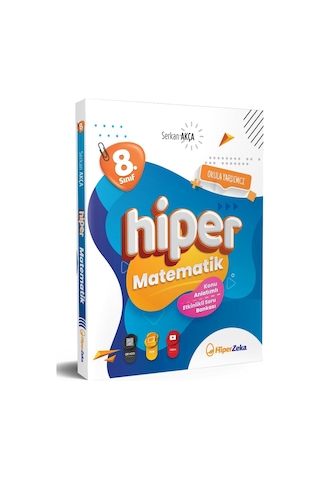 2027 8. Sınıf Hiper Matematik Konu Anlatımlı & Etkinlikli Soru Bankası | Serkan Akça 2027 8. Sınıf Hiper Matematik Konu Anlatımlı & Etkinlikli Soru Bankası | Serkan Akça