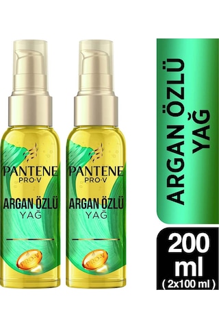 Pantene Doğal Sentez Saç Bakım Serum Argan Yağ Elixir  2 x 100 ML