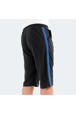 Slazenger POLONA I Erkek Cepli Kapri Koyu Gri Şort