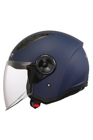 Ls2 Airflow 2 Navy Açık Yarım Kask Mat Mavi