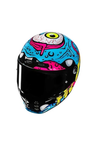 Hjc V10 Kask Squeeze Mc28 Mavi