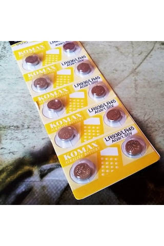 Button Alkalıne Battery Ag Seria Ag 9 Pil Lr936 Pil Sr394 Pil 936 Pil Lr45 Pil Saat Pili Yedek Pil