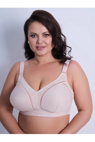 Sim Sim Büyük Beden Kadınlar İçin Korsesiz Sütyen 437211241 Gümüş