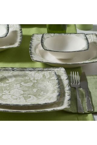 Güral Caroline 24 Parça 6 Kişilik Yemek Takımı 2421 4858621