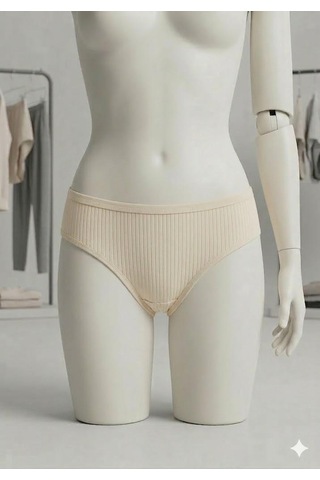7 Adet Donex Bayan Kaşkorse Bikini Slip Külot Karışık Renk 1370 Çok Renkli
