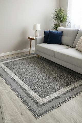 Kilim Savan Çift Taraflı Modern Yıkanabilir 1.kalite 2x3 Metre Çizgili Çok Renkli