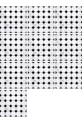 Yaozixa Mediterranean Tarzı Pvc Otostikleyici Duvar Çini Sticker 20x20cm 10 Adet - Kolay Uygulama Ve Kaldırma, Ev Dekorasyonu İçin Diğer