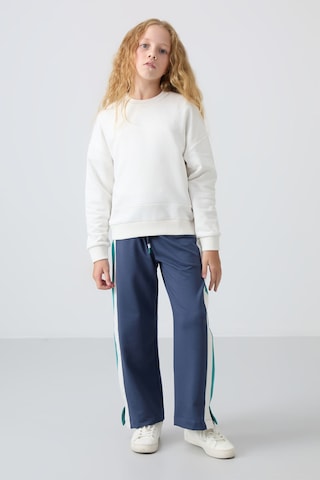 Oversize 3lü Paket Sarı-ekru-su Yeşili Kız Çocuk Sweatshirt - 75150 Sarı