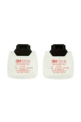 3M D3135 P3 Secure Click Toz Filtresi (1 Çift)
