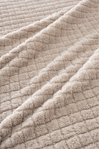 Tek Kişilik Wellsoft Battaniye - Yumuşak, Polar, Peluş Battaniye - 160x210 Cm Bej Bej