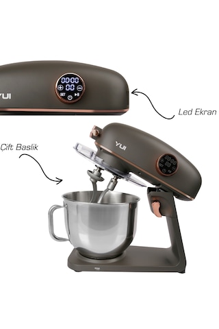 Yui M218 Easy Chef 1800 W Motor Gücü 8L Kapasite Stand Mikser