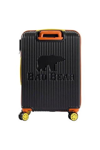 Bad Bear Logo Suitcase 23.01.80.002s Siyah Orta Boy Valiz 64lt Siyah