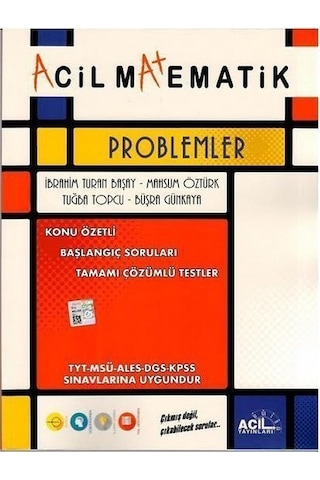 Acil Tyt Matematik Problemler