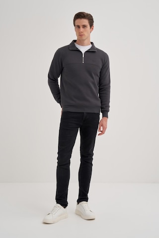 Cazador 56180 Erkek Dik Yaka Sweat Antrasit