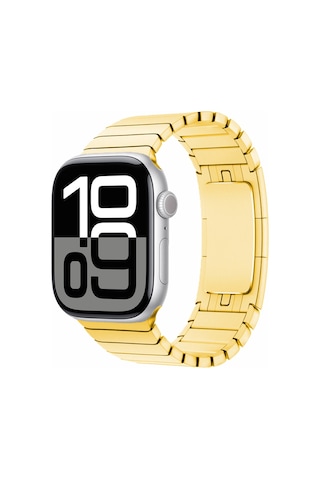 Goocamp Watch 10 46mm Uyumlu Krd-35 Metal Kordon-gold