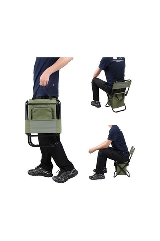 Prestigegoods Portatif Katlanır 6'lü Depolama Alanı Kamp Sandalyesi Mavi, Sanbuyos Listesi Mavi