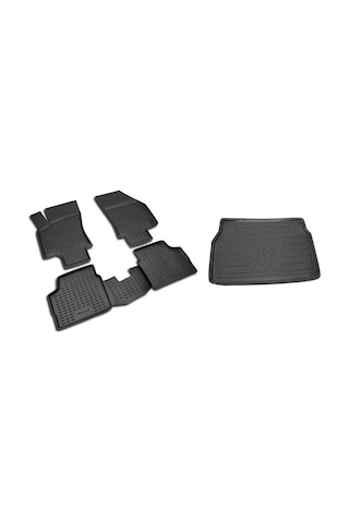 Opel Astra H 2004 Sonrası Hatchback Paspas Bagaj Havuzu Set