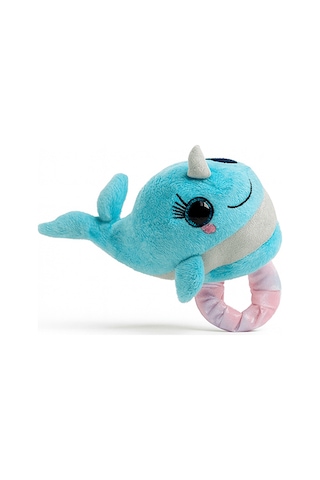 Mini Mini Peluş Bileklik Hayvancıklar - Balina Çok Renkli