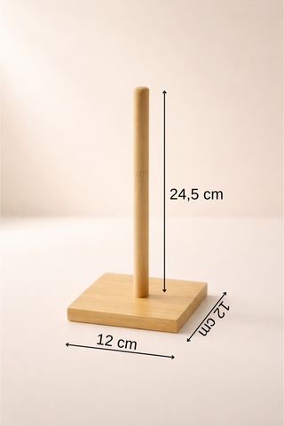 Rulo - Bambu Kağıt Havluluk Kare 27 Cm Bambu