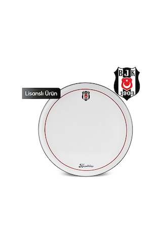 Karaca X Beşiktaş Pizza Tabağı 32 Cm Siyah
