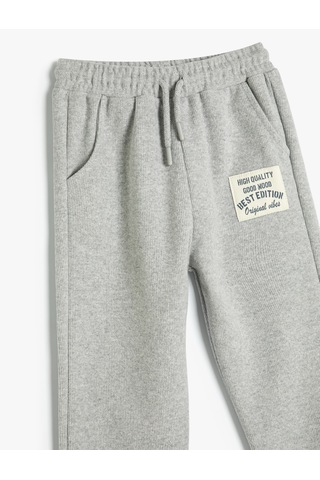 Koton Bağcıklı Cepli Basic Jogger Pantolon Gri 5wkb40010tk Gri