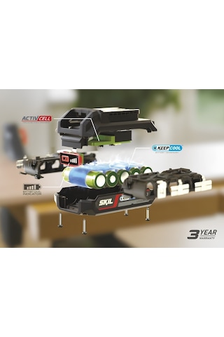 Skıl 3110aa 2,5ah Li + 2.4a Şarj Cihazı