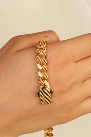 Ajda Gurmet Altın Bileklik Çok Renkli